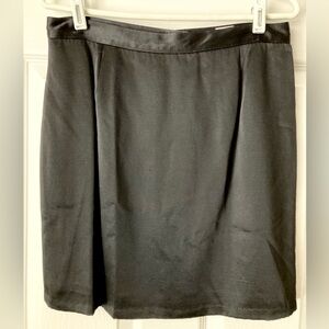 NWT Black satin Gap skirt, late 90’s, never worn. Size 12.